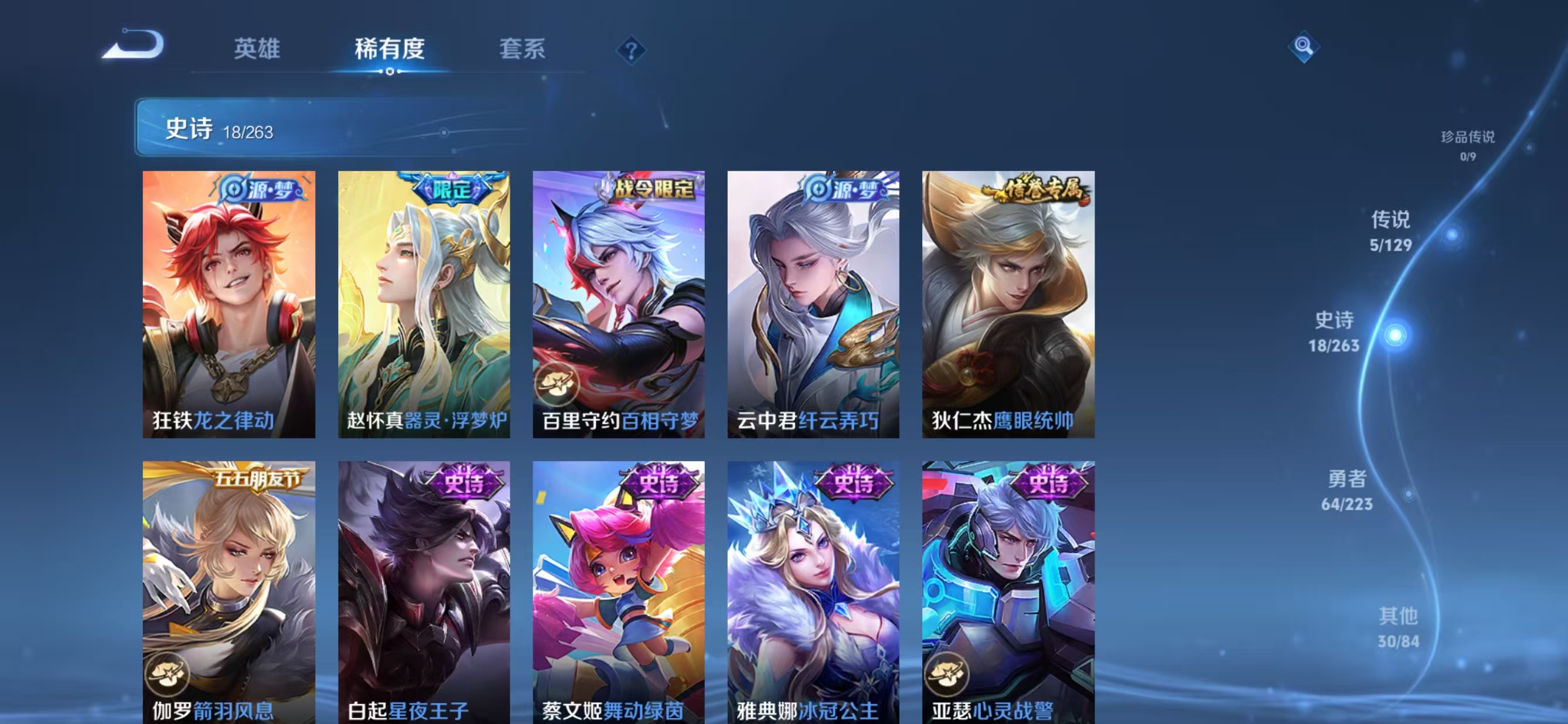 WZCMW3422064王者荣耀账号详情图5