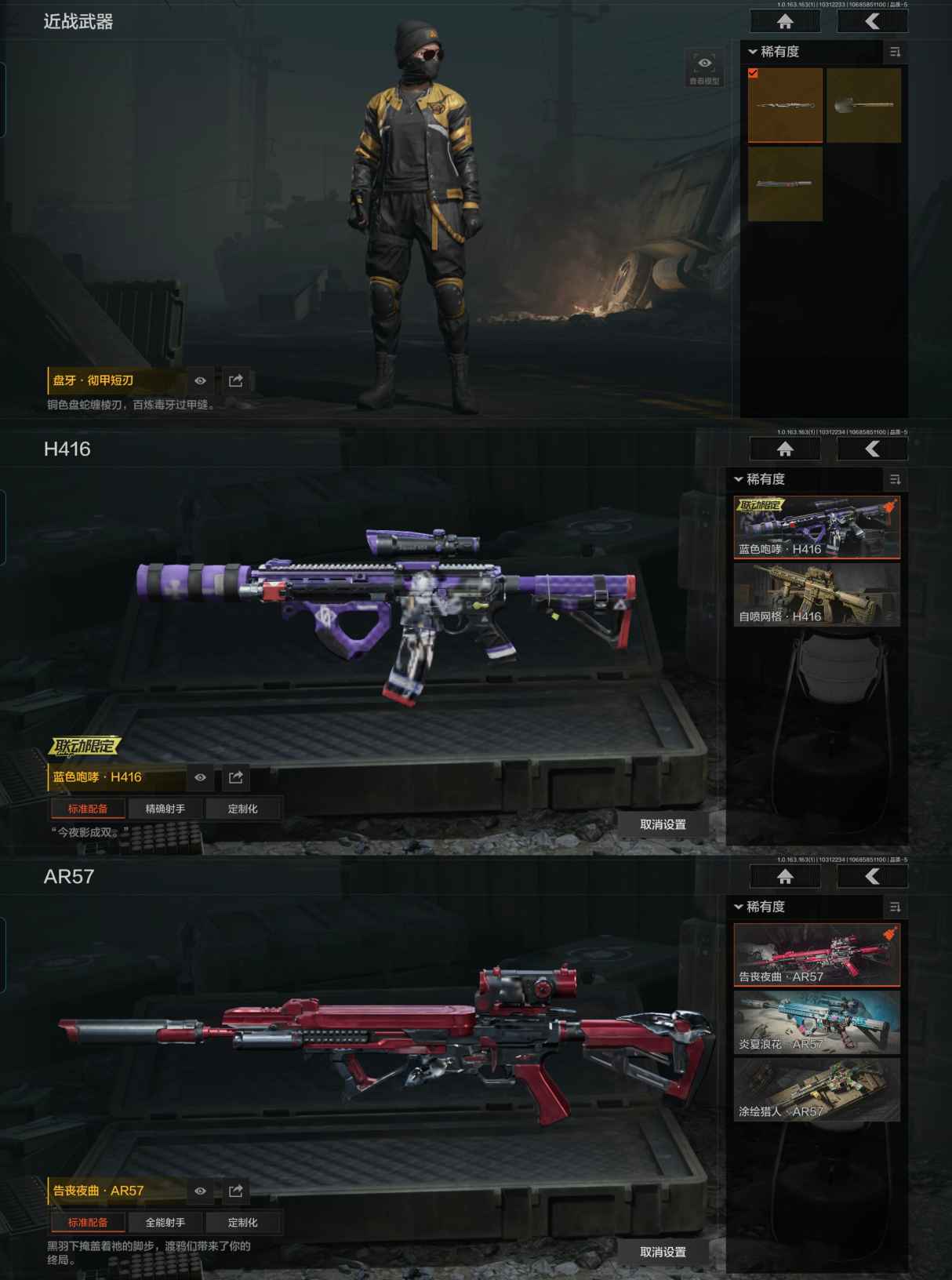 AQCMW312709暗区突围账号详情图3