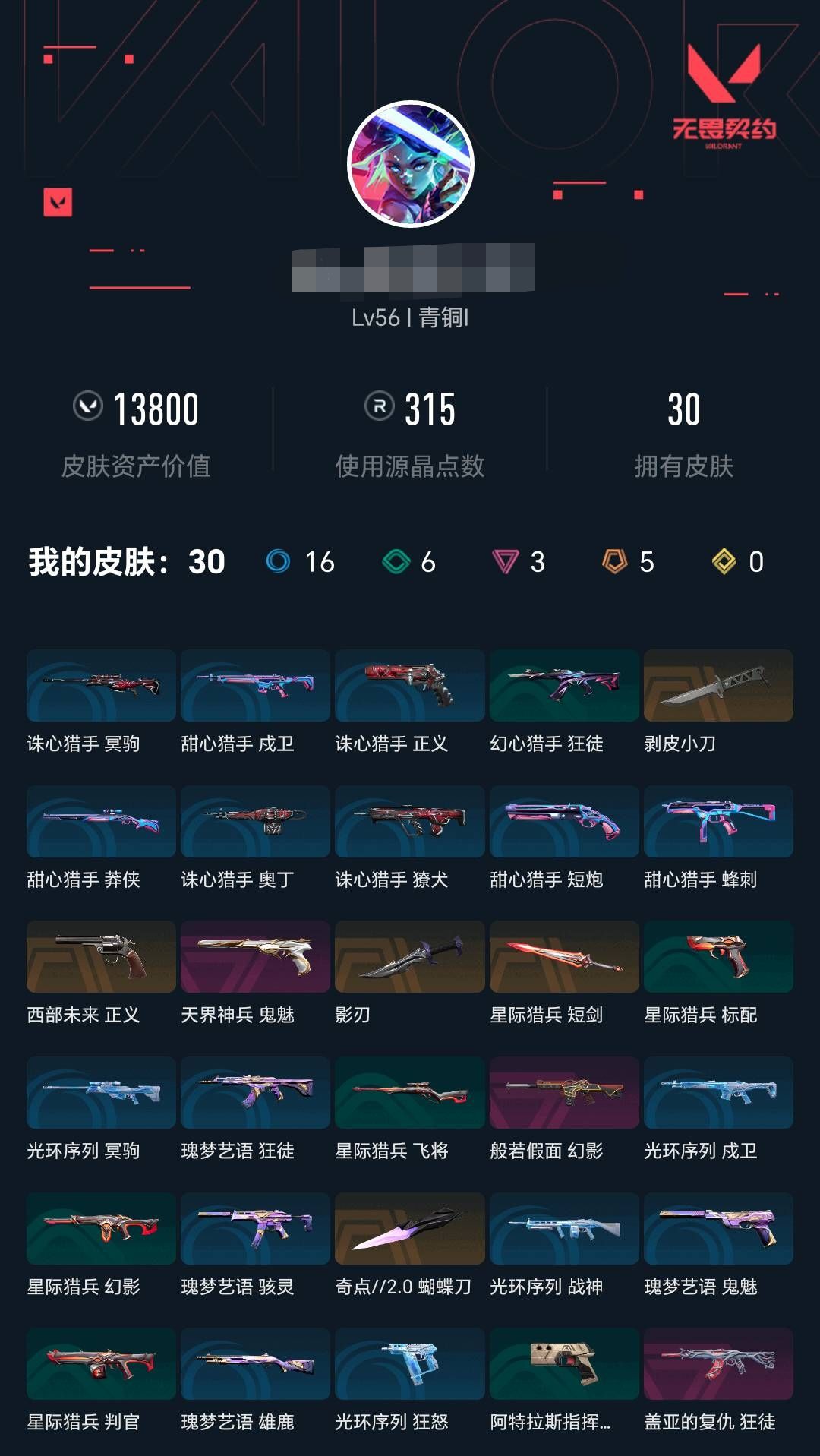 WWQQM327867无畏契约账号详情图5 WWQQM327867无畏契约账号详情图5