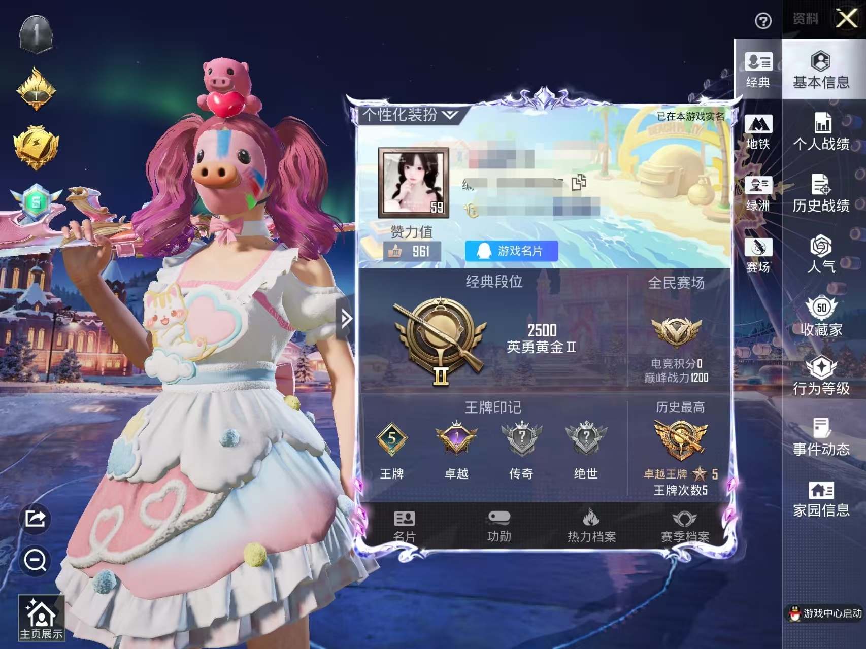 HPQM3450573和平精英账号详情图4