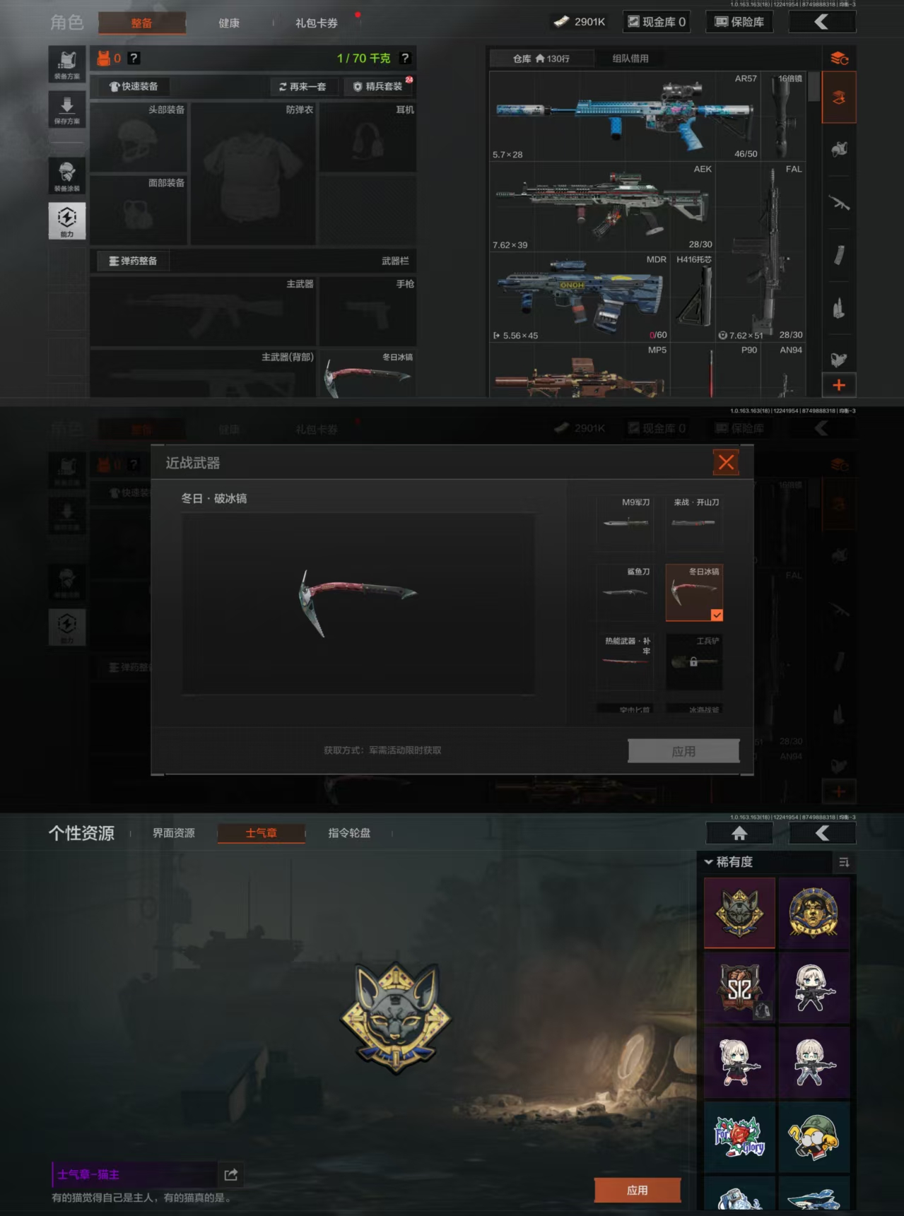 AQCMW320896暗区突围账号详情图2