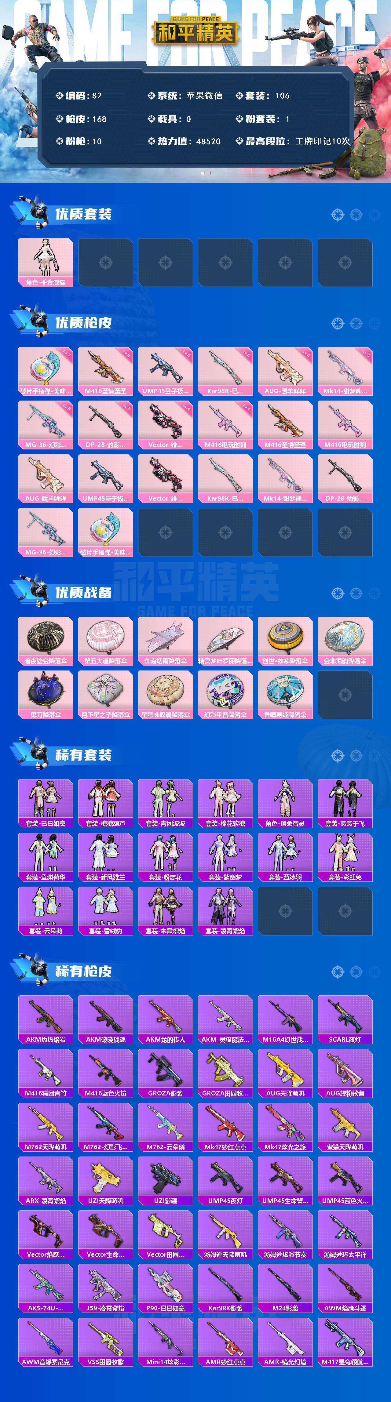 HPCMW453545和平精英账号详情图4