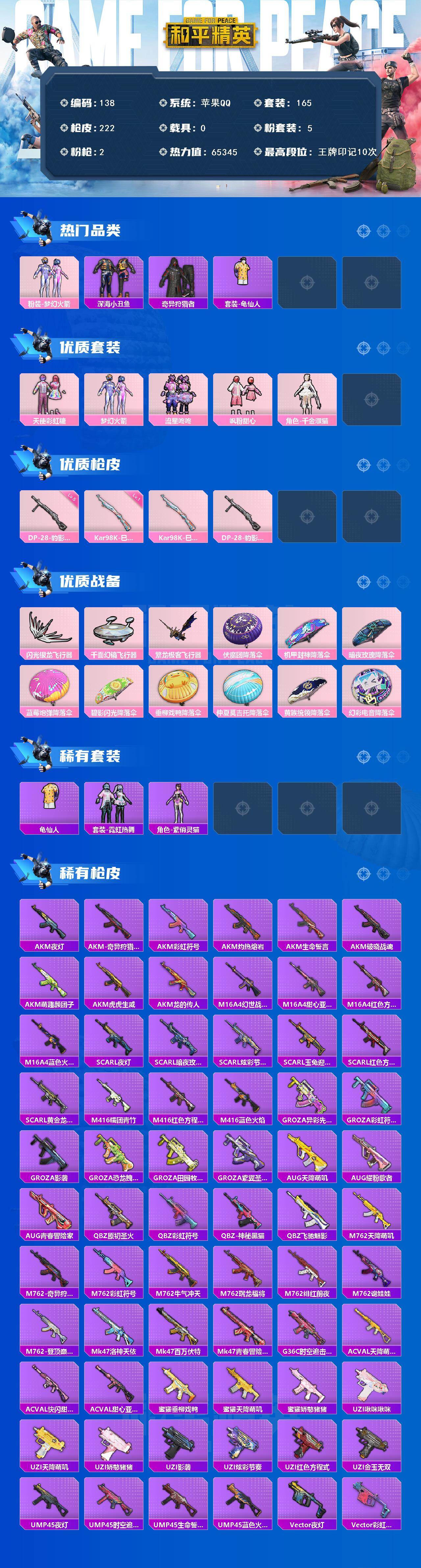 HPCMW462682和平精英账号详情图2
