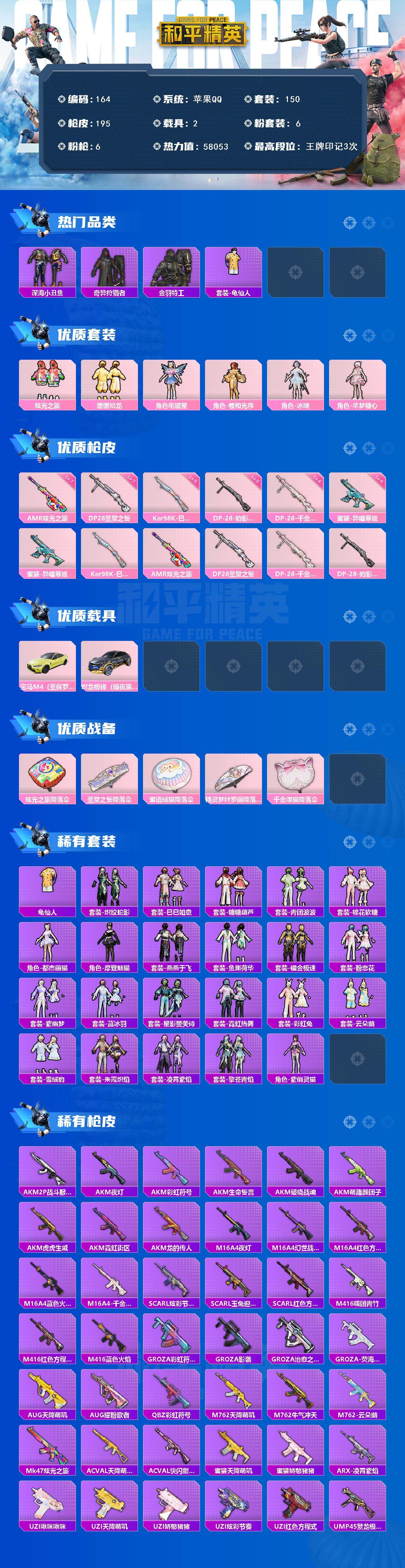 HPCMW462824和平精英账号详情图2