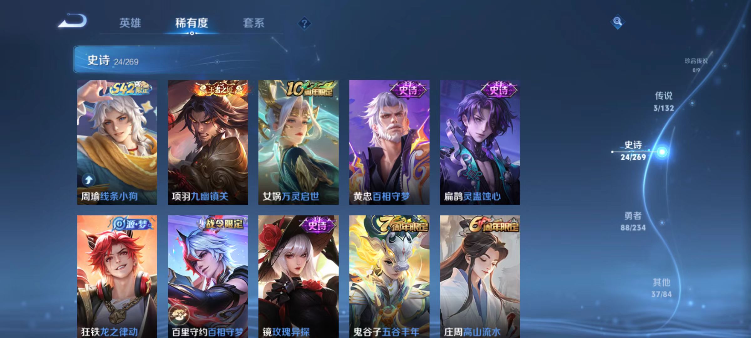 WZCMW4111417王者荣耀账号详情图9