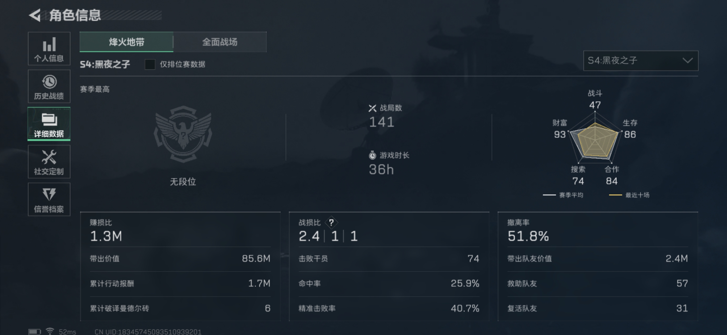 SJZCMW326883三角洲行动账号详情图7