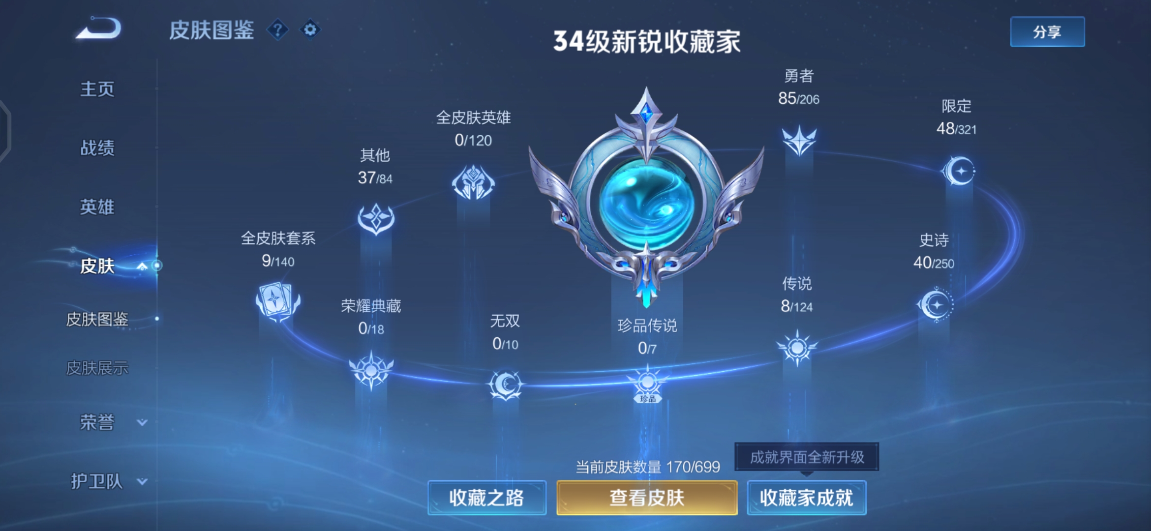 WZQM3106017王者荣耀账号详情图4