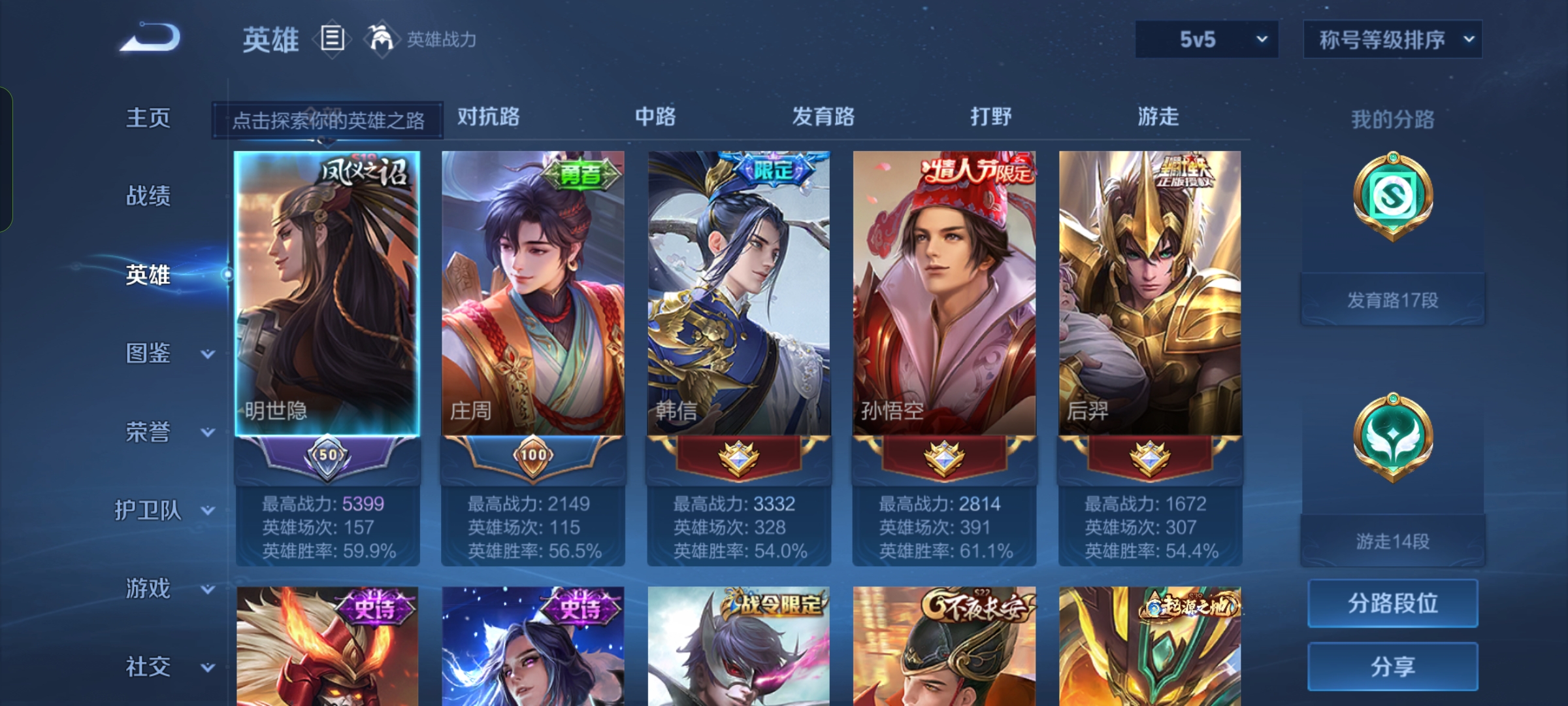 WZCMW3360292王者荣耀账号详情图2