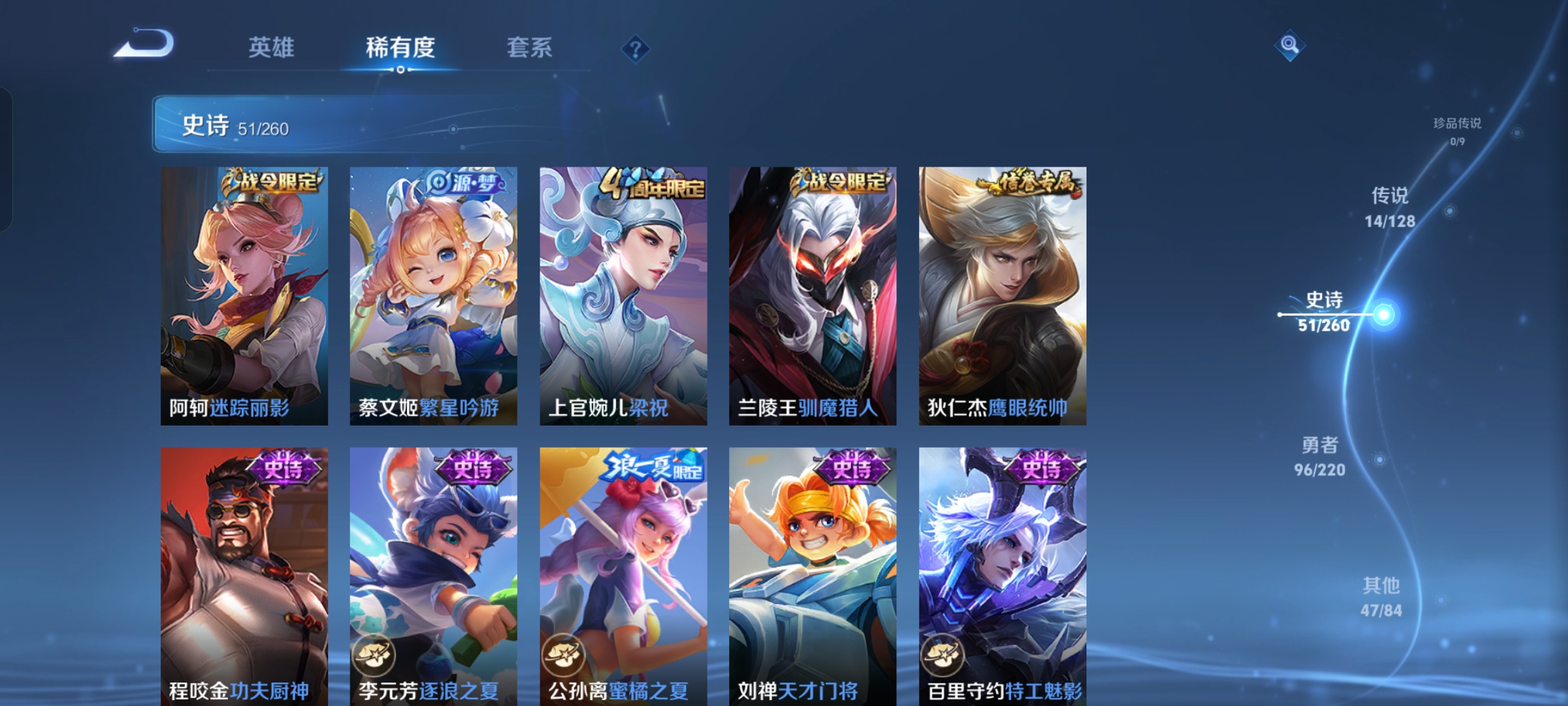 WZQM3287734王者荣耀账号详情图9