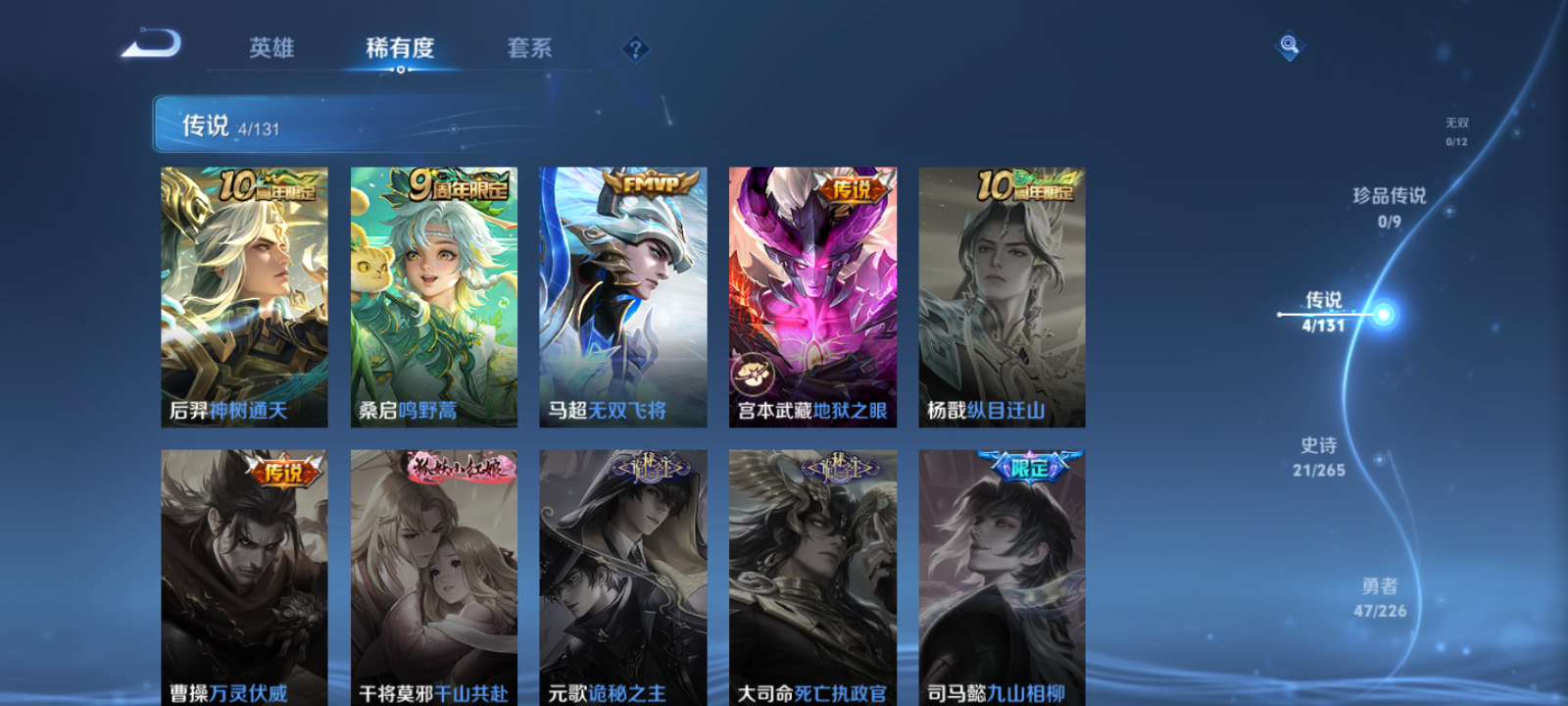 WZCMW3453060王者荣耀账号详情图3