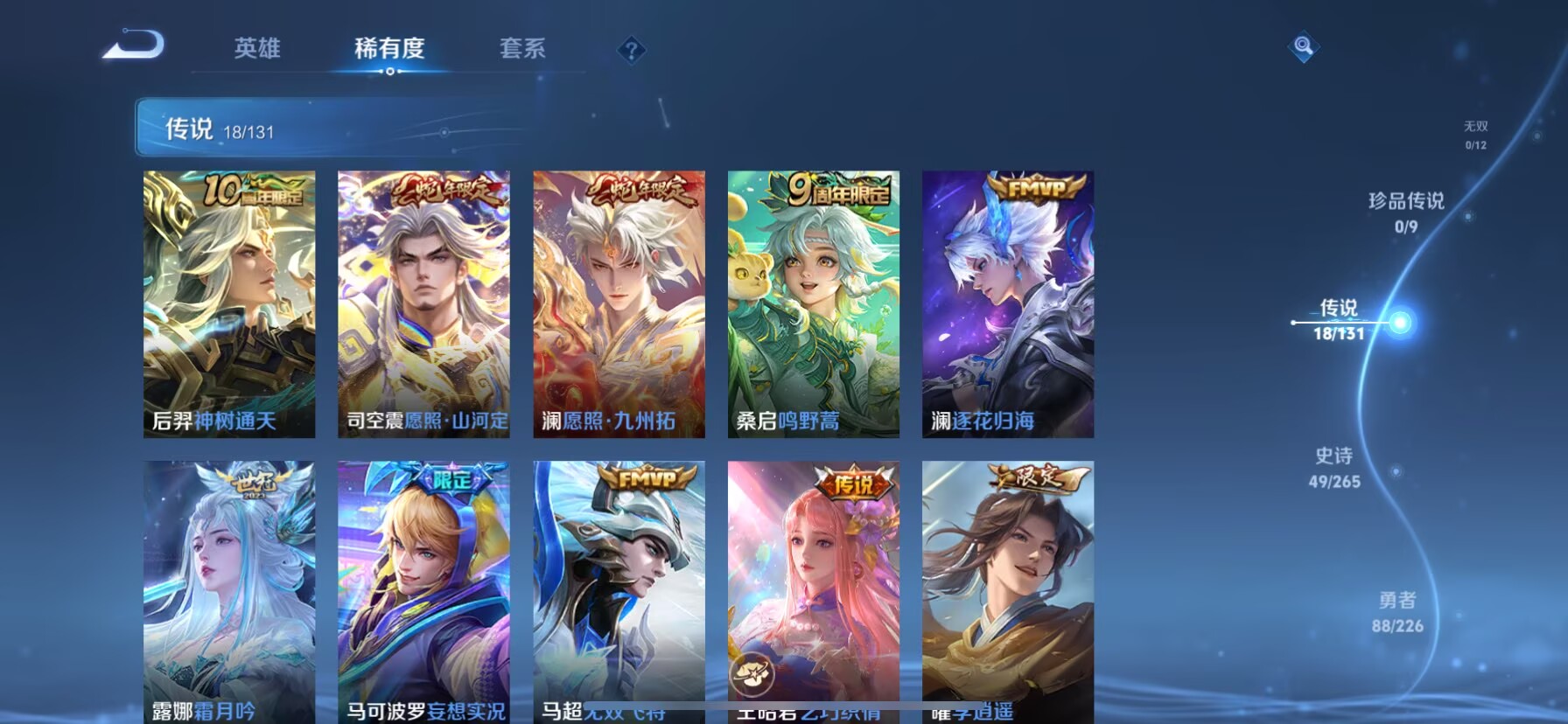 WZCMW3388863王者荣耀账号详情图4