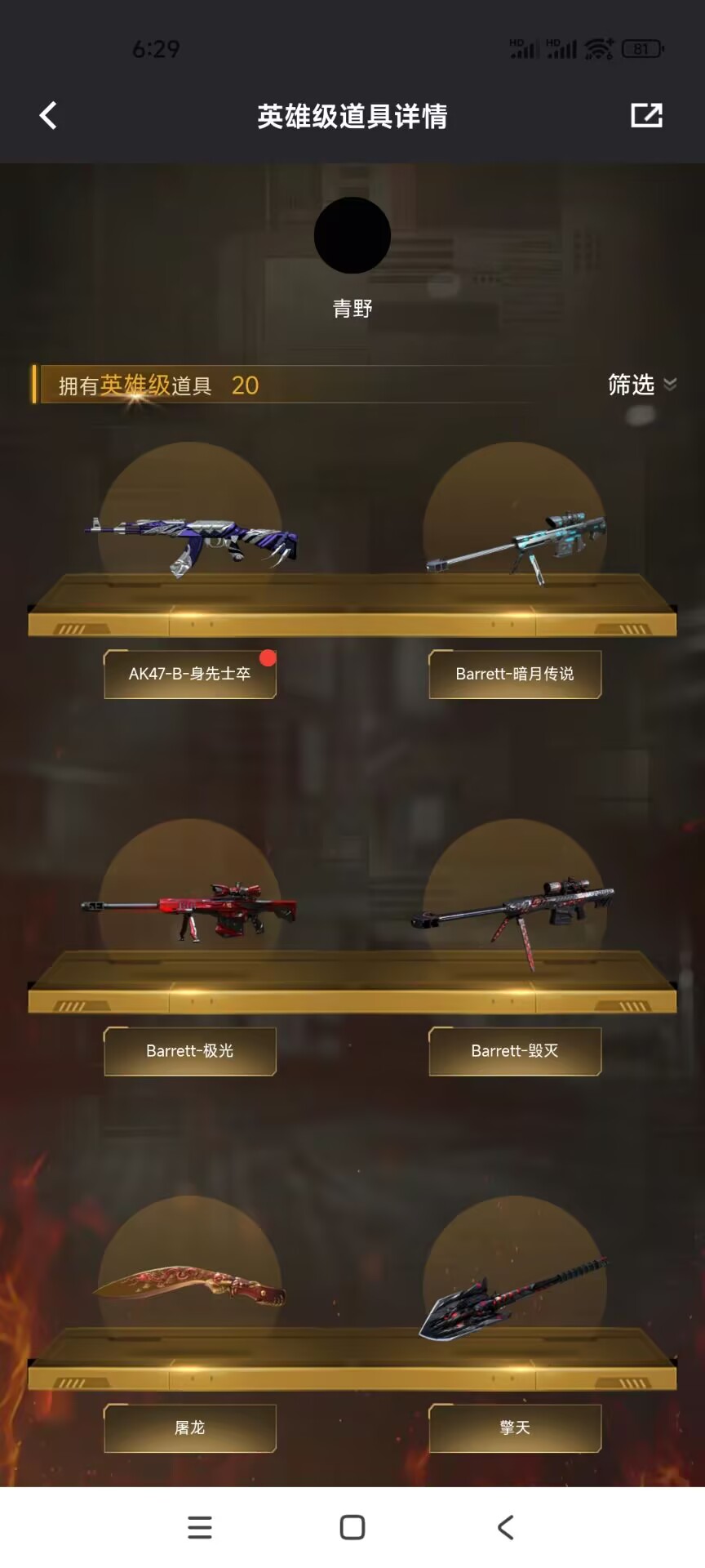 CFQM374614穿越火线账号详情图12