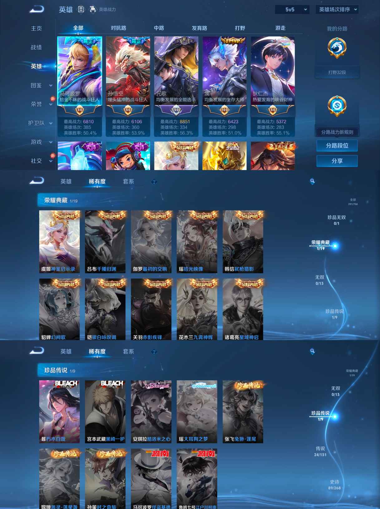 WZCMW492081王者荣耀账号详情图6