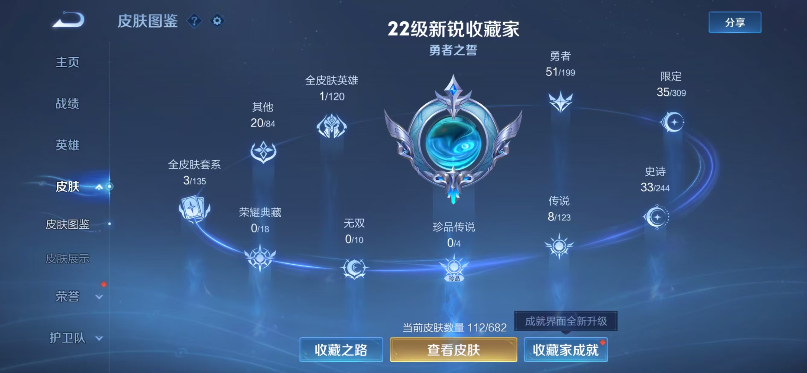 【8传说V7】安卓Q-112皮肤-121英雄  【传说皮肤】 妄想实况 灼幽烈阳 鸣野蒿 愿照·千秋盛 齐天大圣 诗剑行 黄金射手座 末日机甲  【史诗皮肤】 蔬乡物语 岱宗 御风骁将 孙行者 引擎