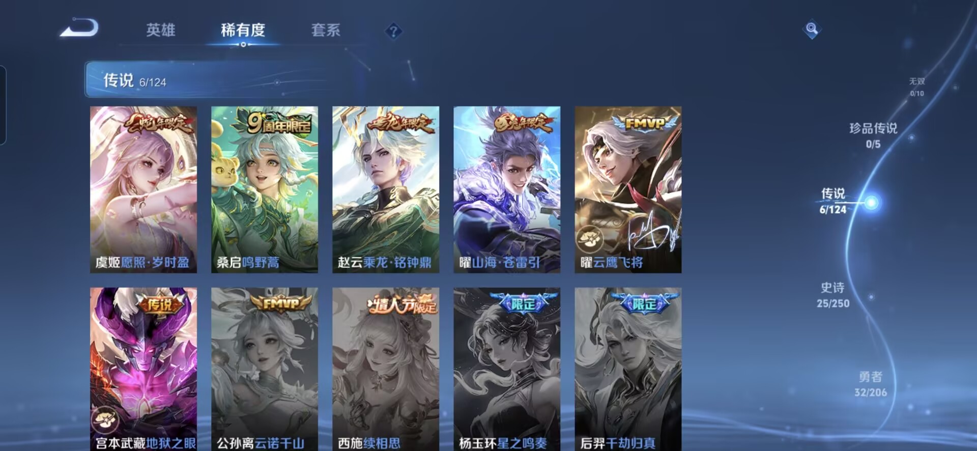 WZQM397334王者荣耀账号详情图9