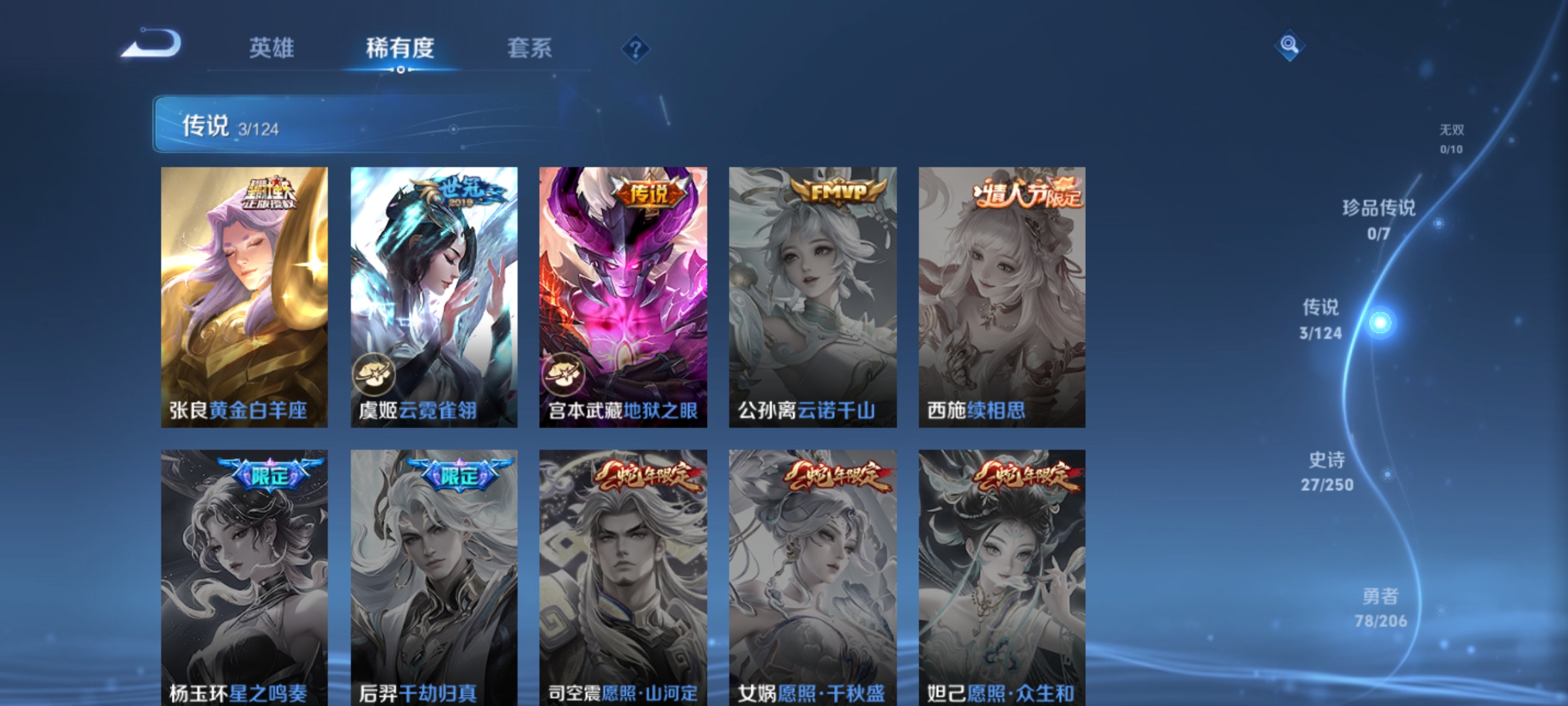WZQM3103333王者荣耀账号详情图4