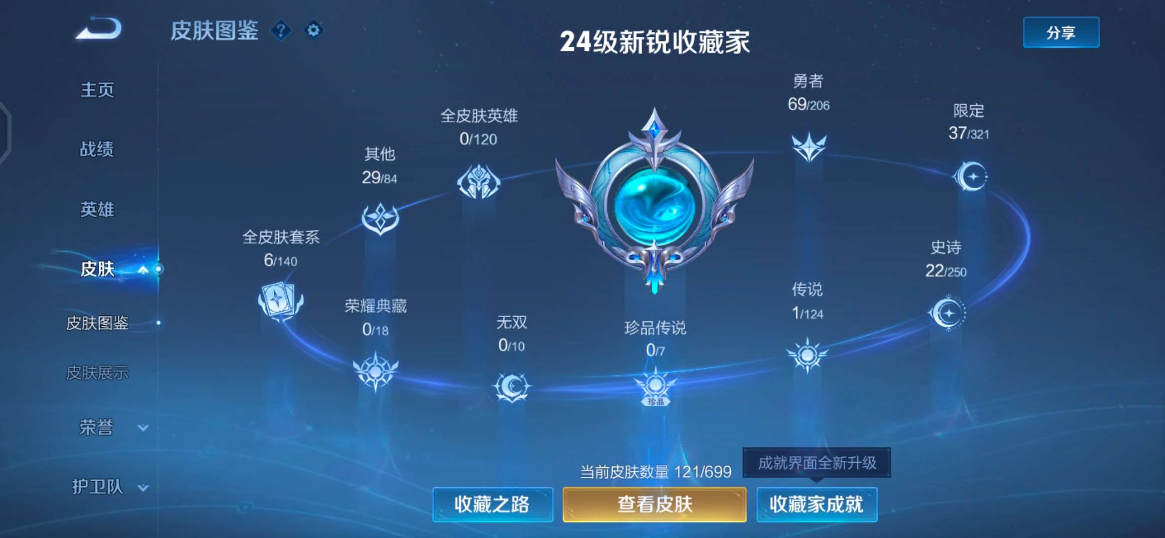 WZQM3104210王者荣耀账号详情图2