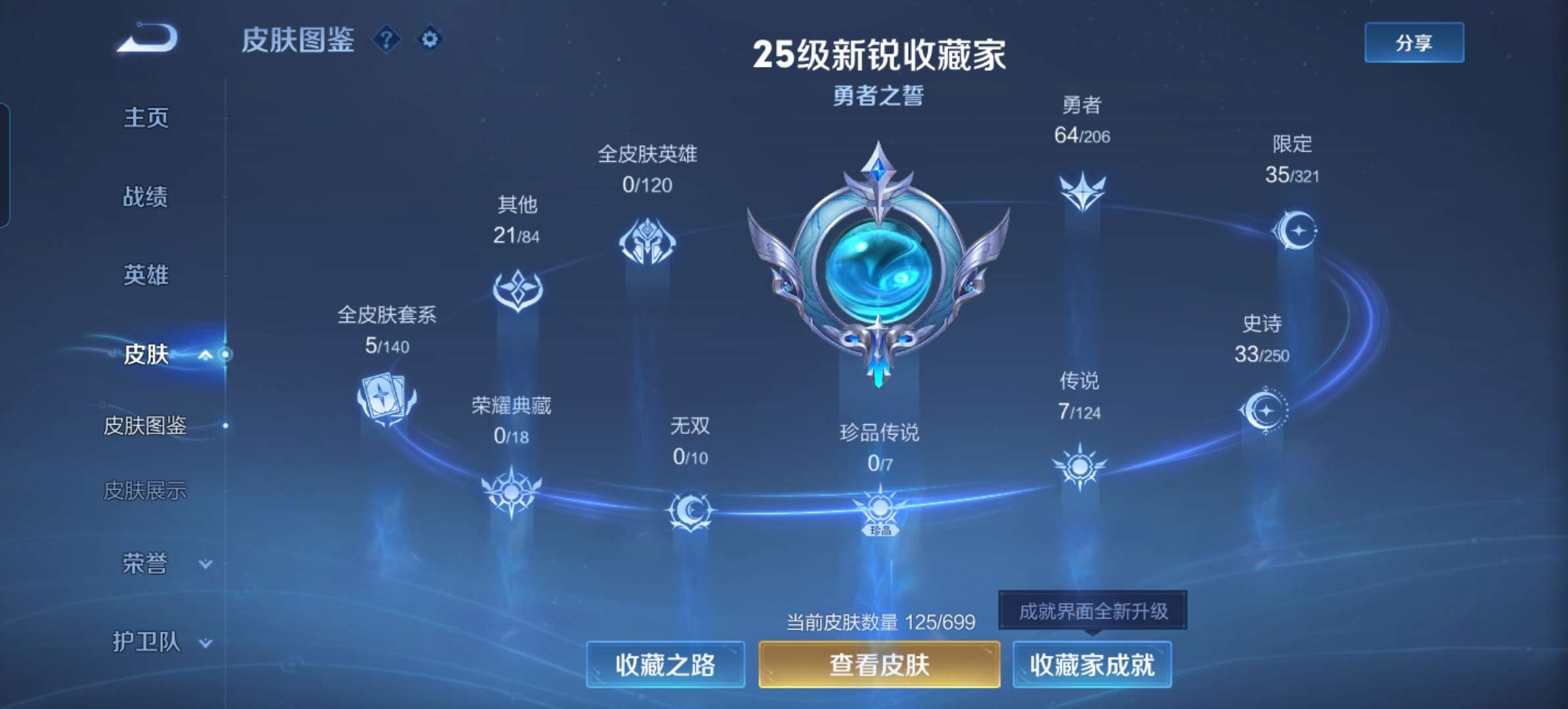 WZQM3110165王者荣耀账号详情图3