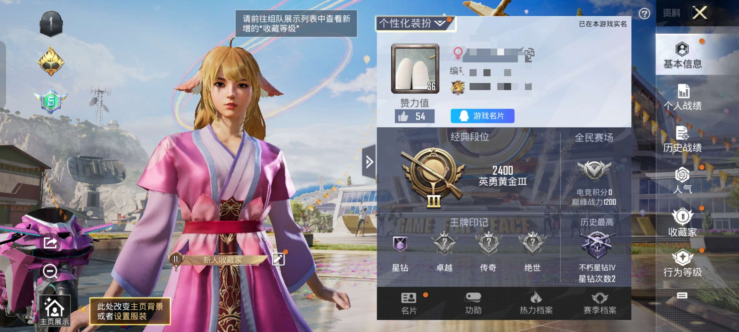 HPQM3263919和平精英账号详情图1 HPQM3263919和平精英账号详情图1