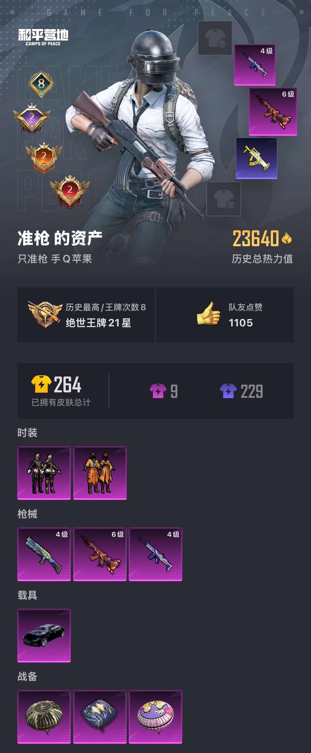 HPQM3253521和平精英账号详情图1 HPQM3253521和平精英账号详情图1