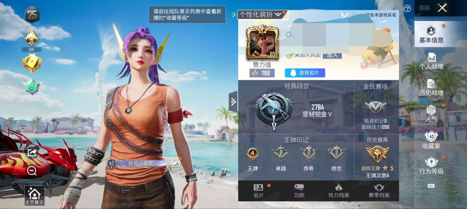 HPQM3277584和平精英账号详情图1 HPQM3277584和平精英账号详情图1