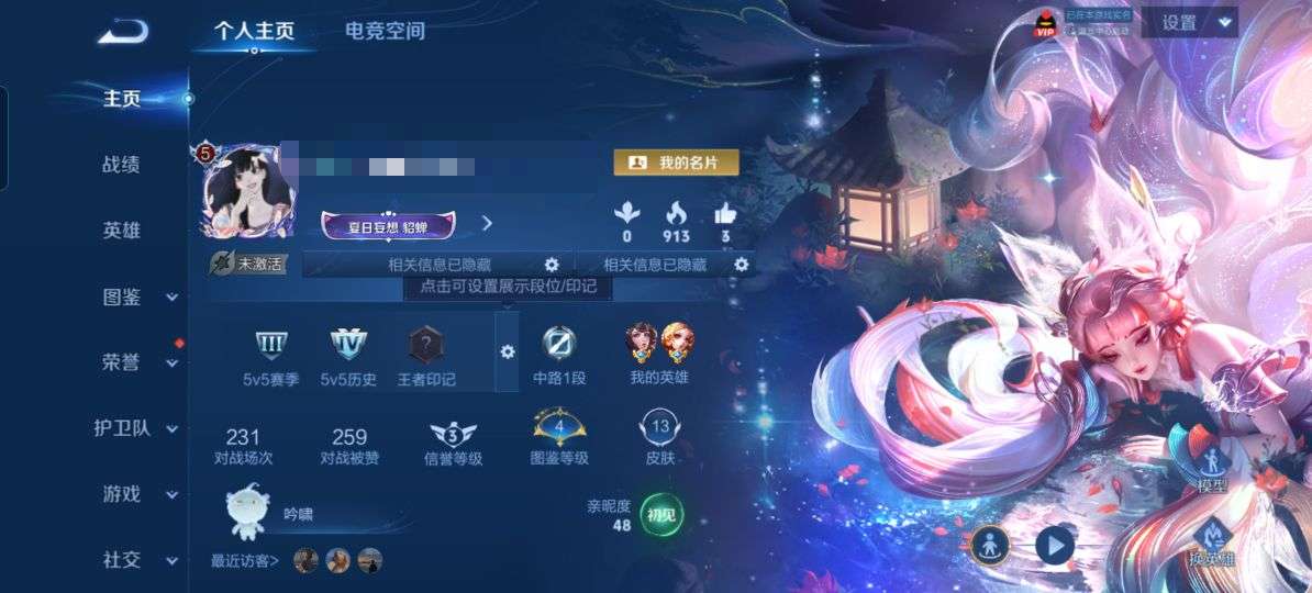 WZQM3211516王者荣耀账号详情图2 WZQM3211516王者荣耀账号详情图2
