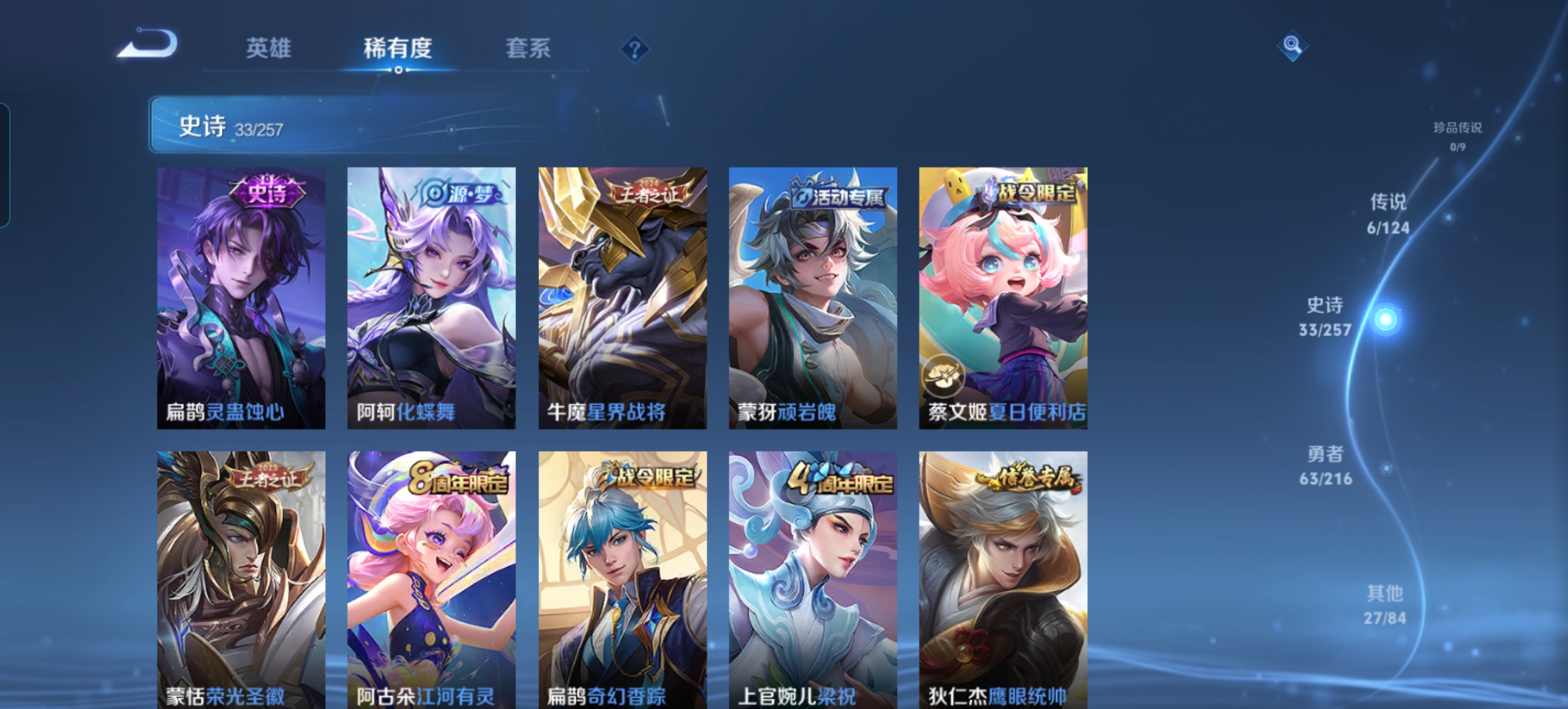 WZQM3222605王者荣耀账号详情图5