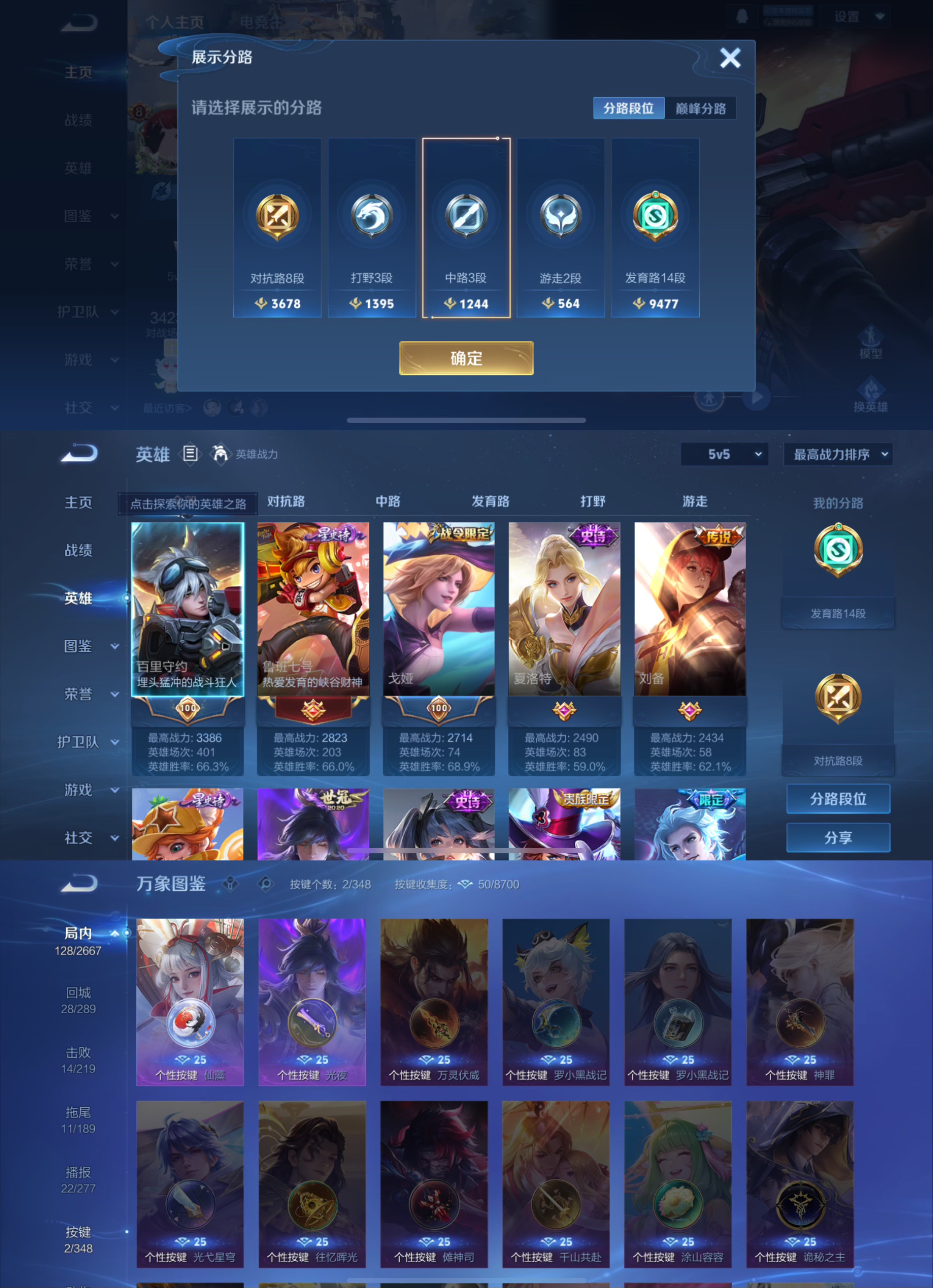 WZCMW3313571王者荣耀账号详情图5