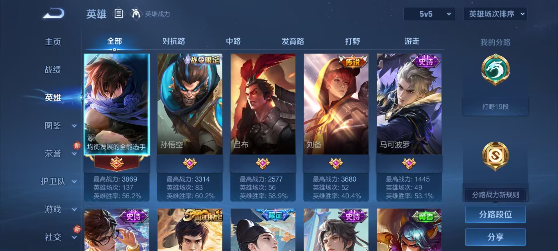 WZCMW3402924王者荣耀账号详情图5