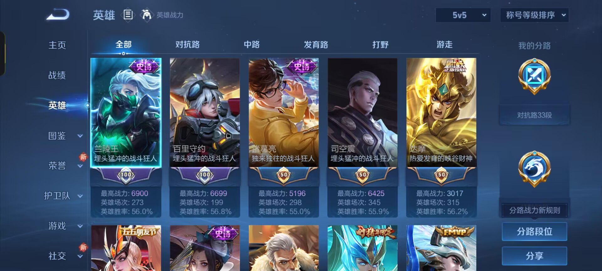 WZCMW3402923王者荣耀账号详情图2