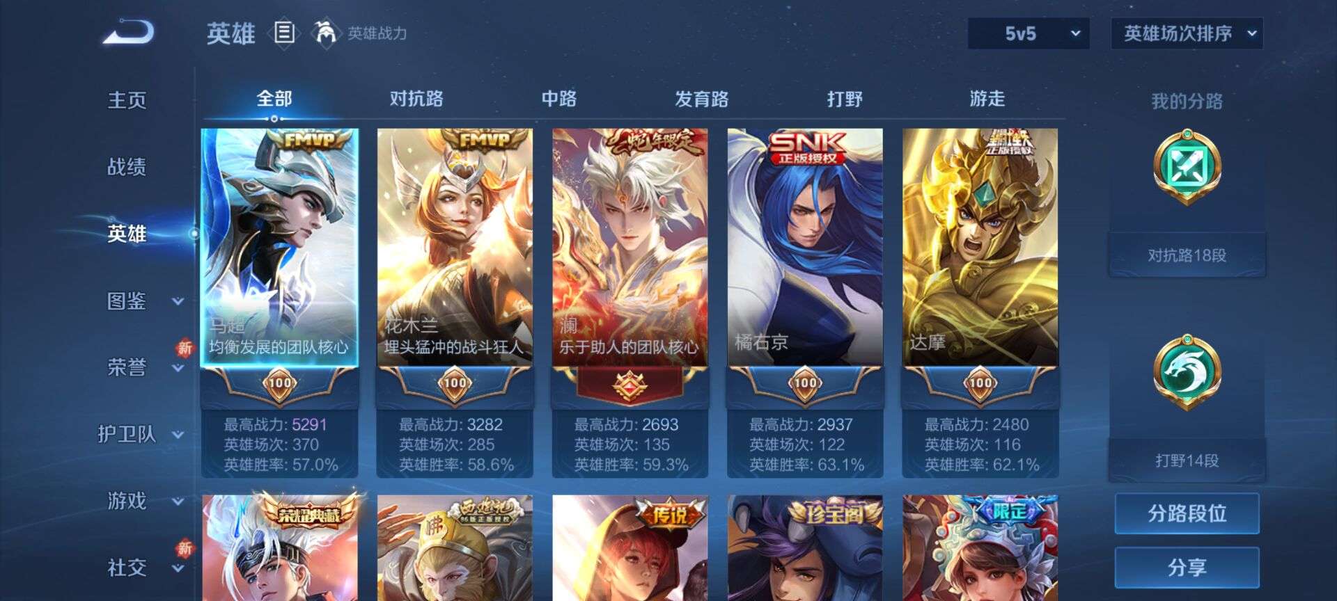 WZCMW3336373王者荣耀账号详情图8