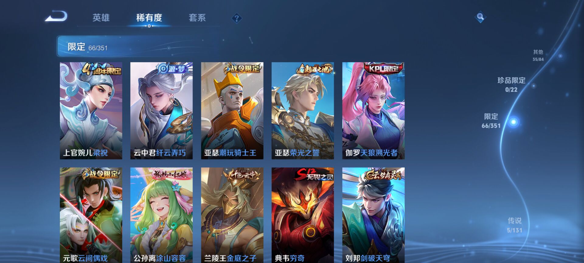 WZCMW3360781王者荣耀账号详情图5