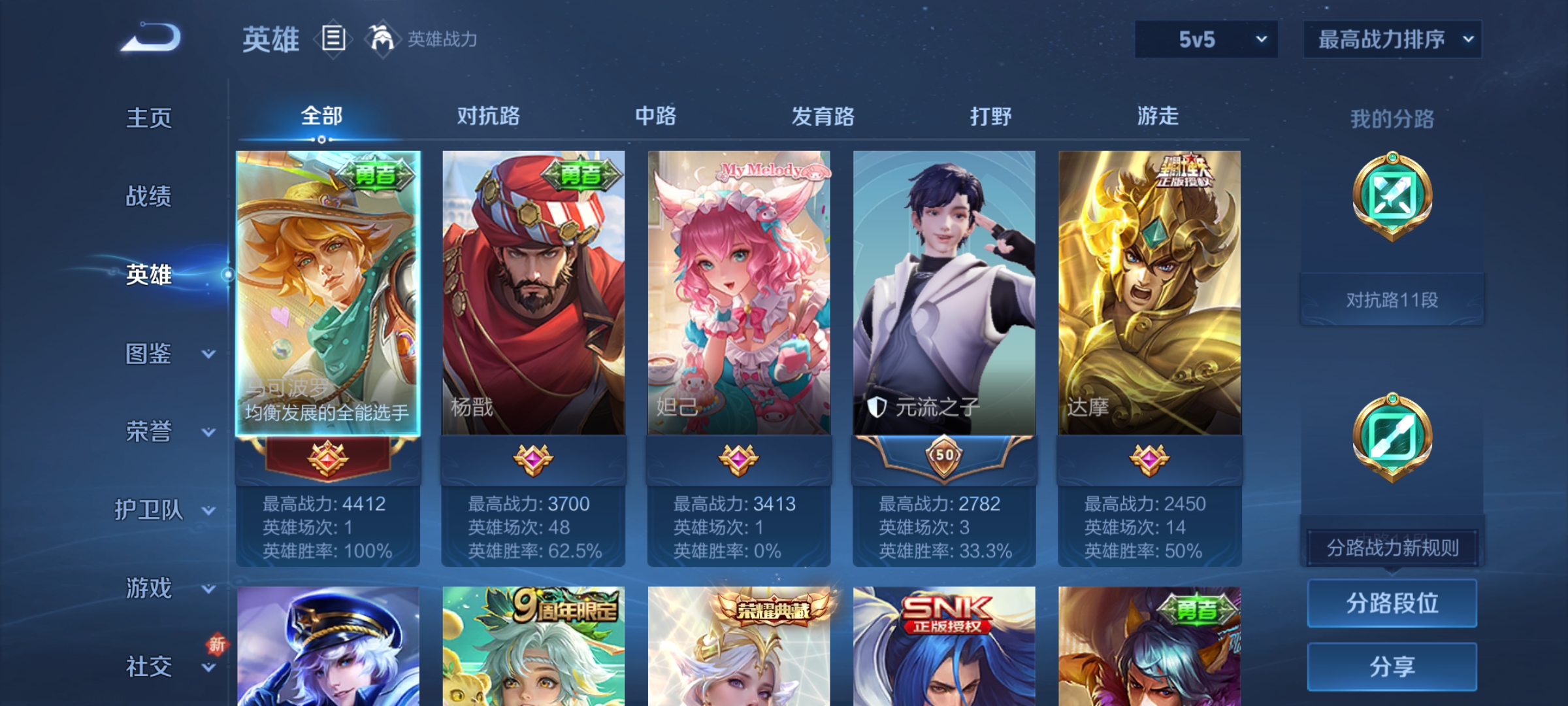 WZCMW3367135王者荣耀账号详情图3