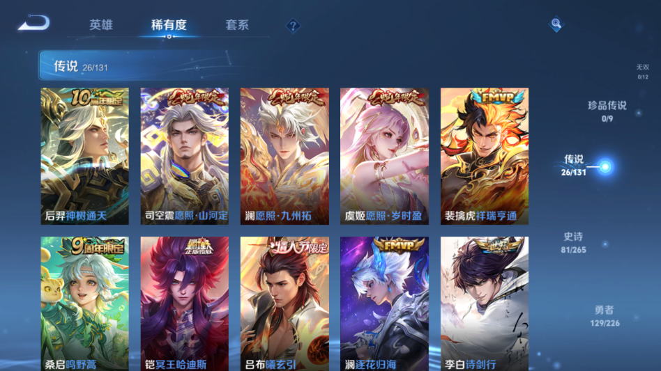 WZCMW3400115王者荣耀账号详情图5