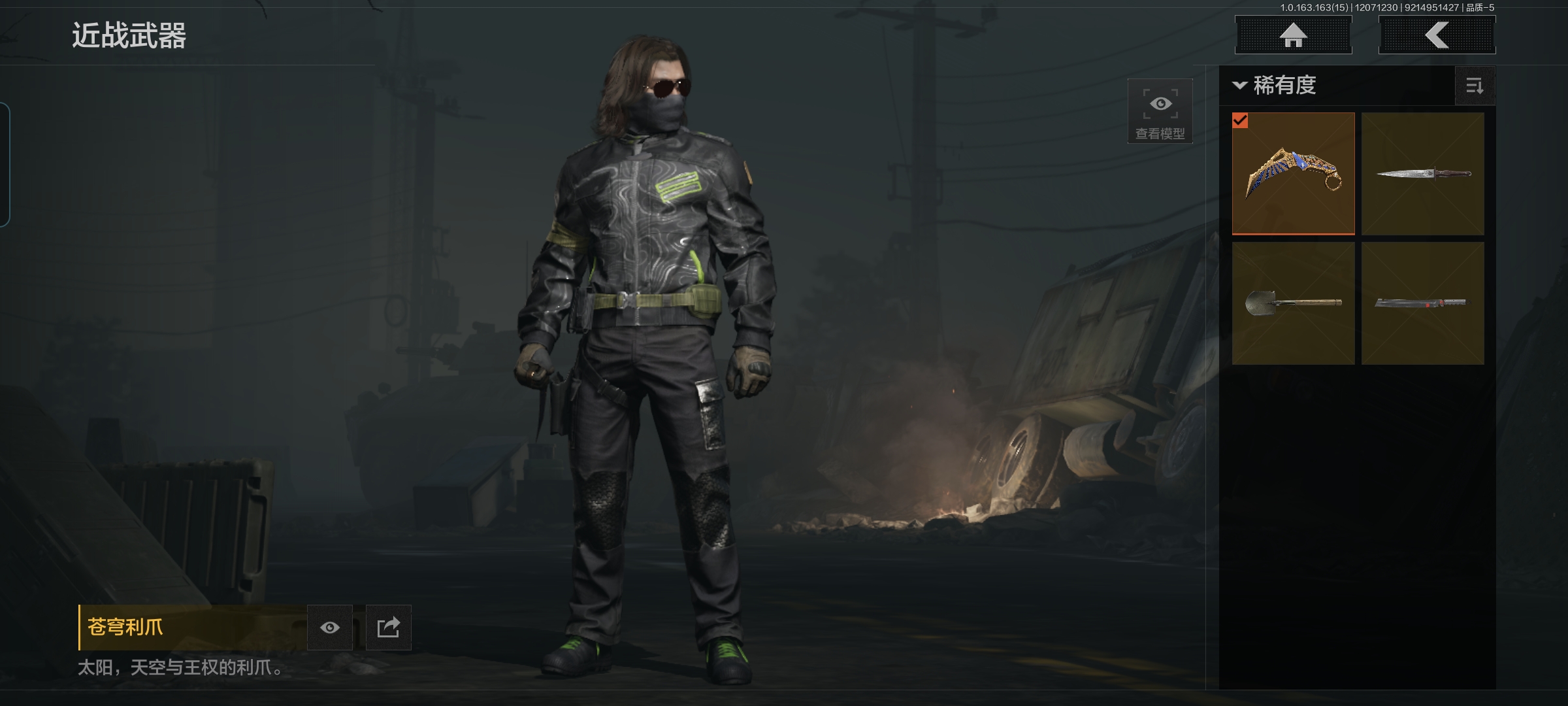 AQQM316615暗区突围账号详情图6