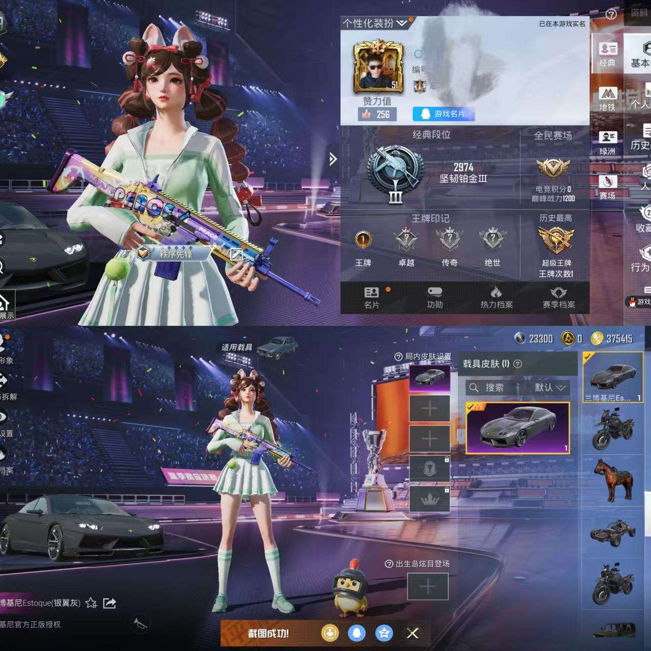 HPCMW3427871和平精英账号详情图2 HPCMW3427871和平精英账号详情图2