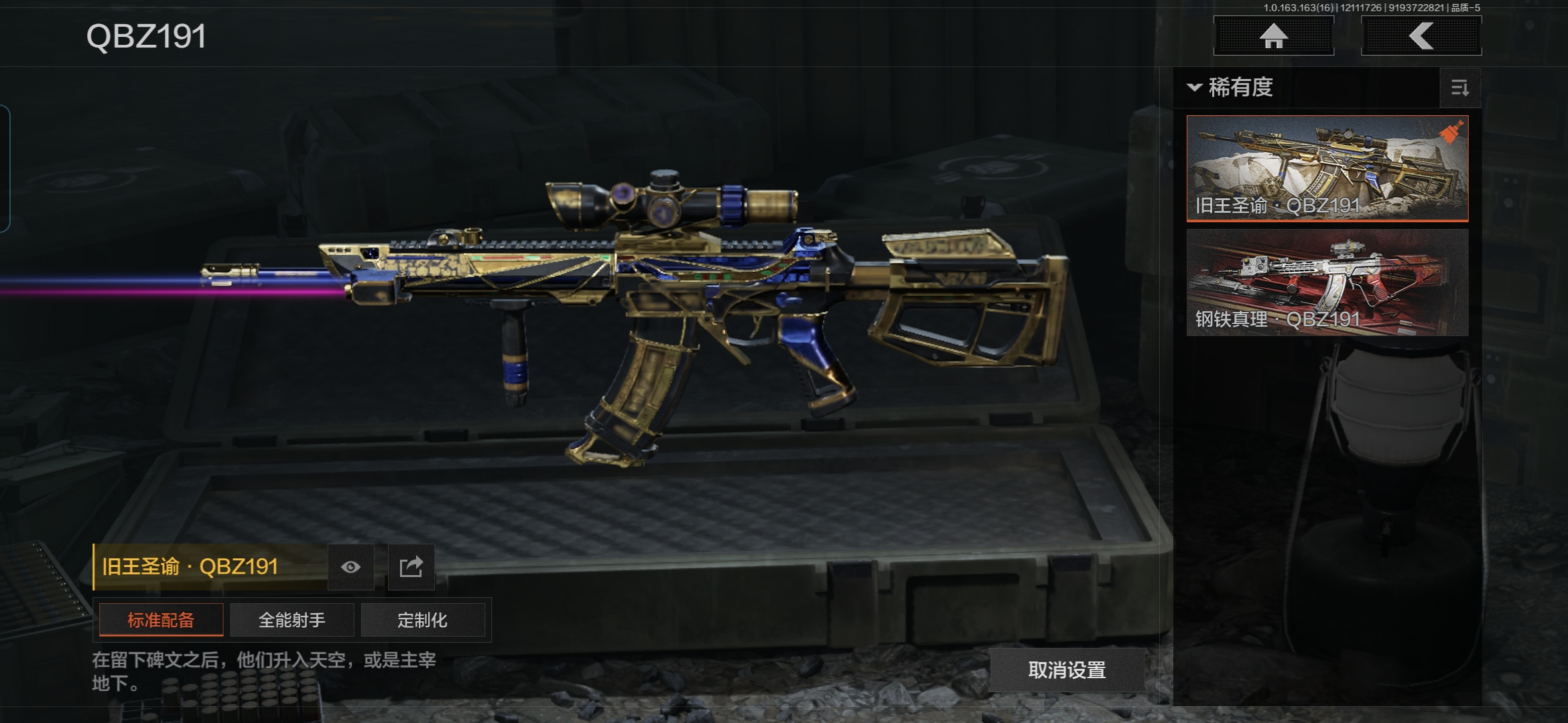 AQQM317125暗区突围账号详情图10 AQQM317125暗区突围账号详情图10