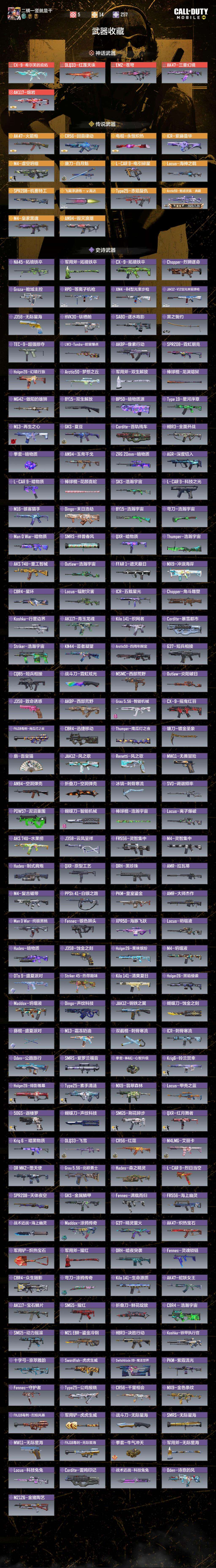 SMQM311018使命召唤手游账号详情图2