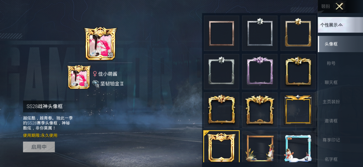 HPCMW3432423和平精英账号详情图3