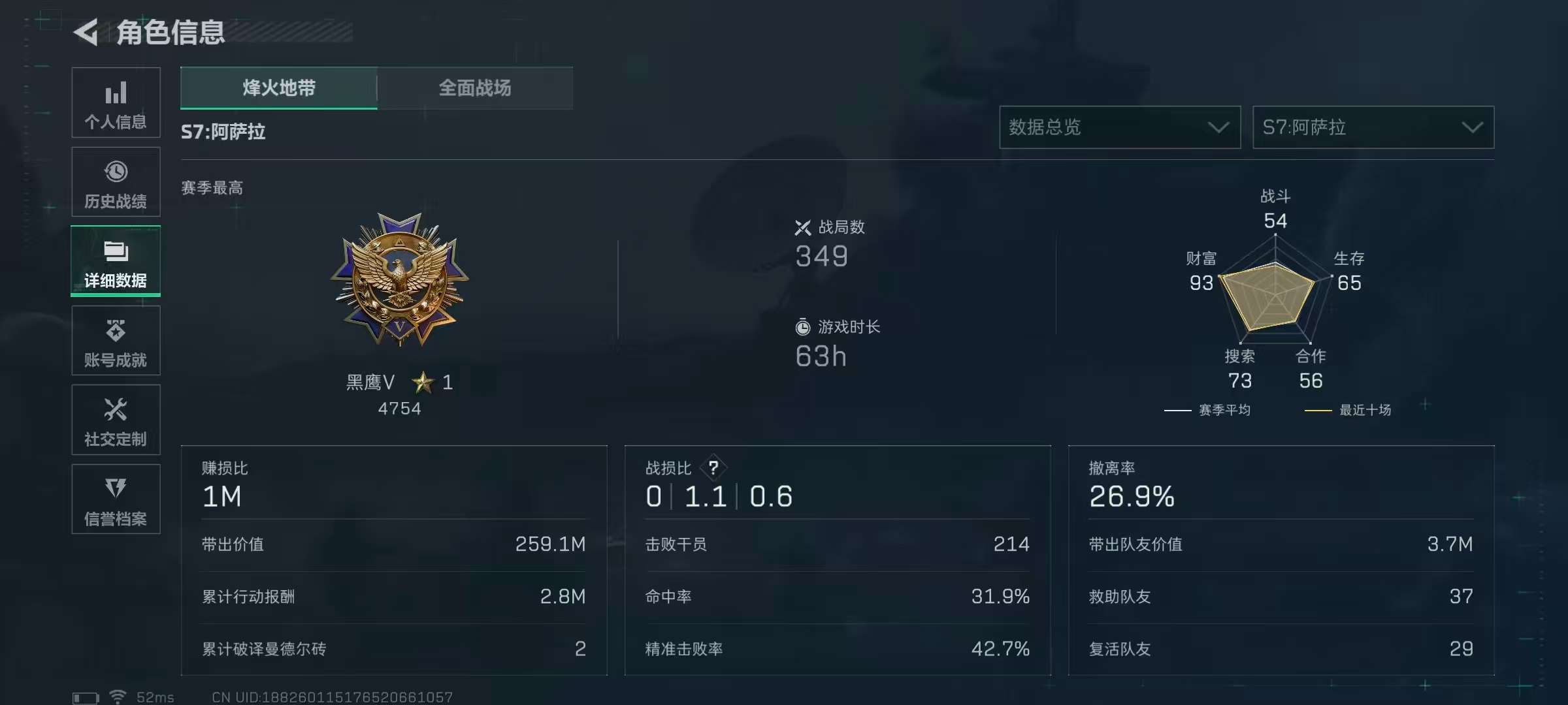 SJZCMW3102879三角洲行动账号详情图15