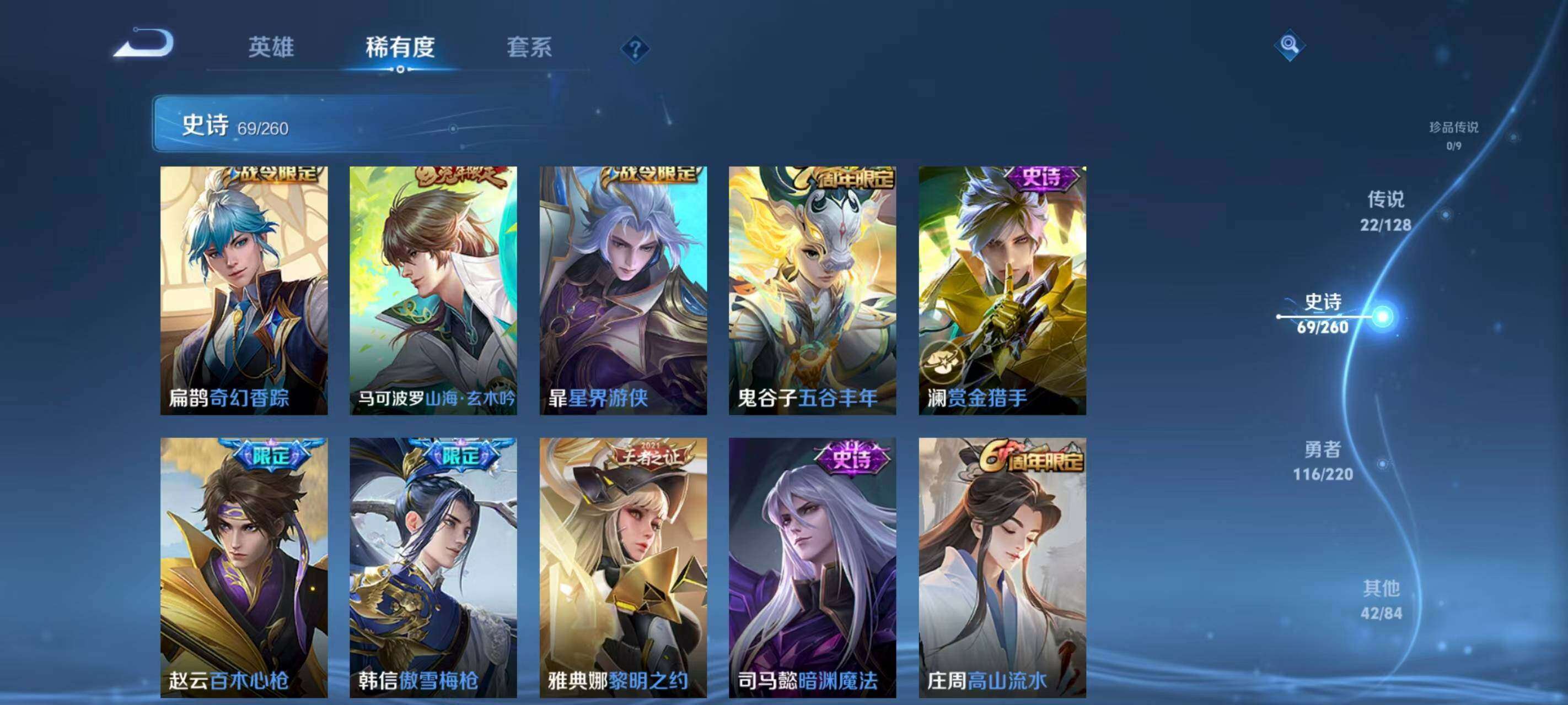 WZQM3477046王者荣耀账号详情图5