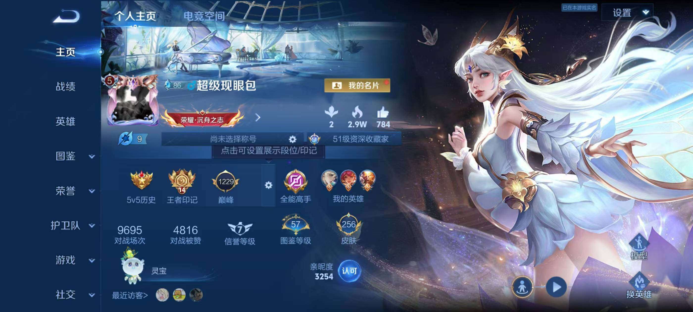 WZQM417599王者荣耀账号详情图3