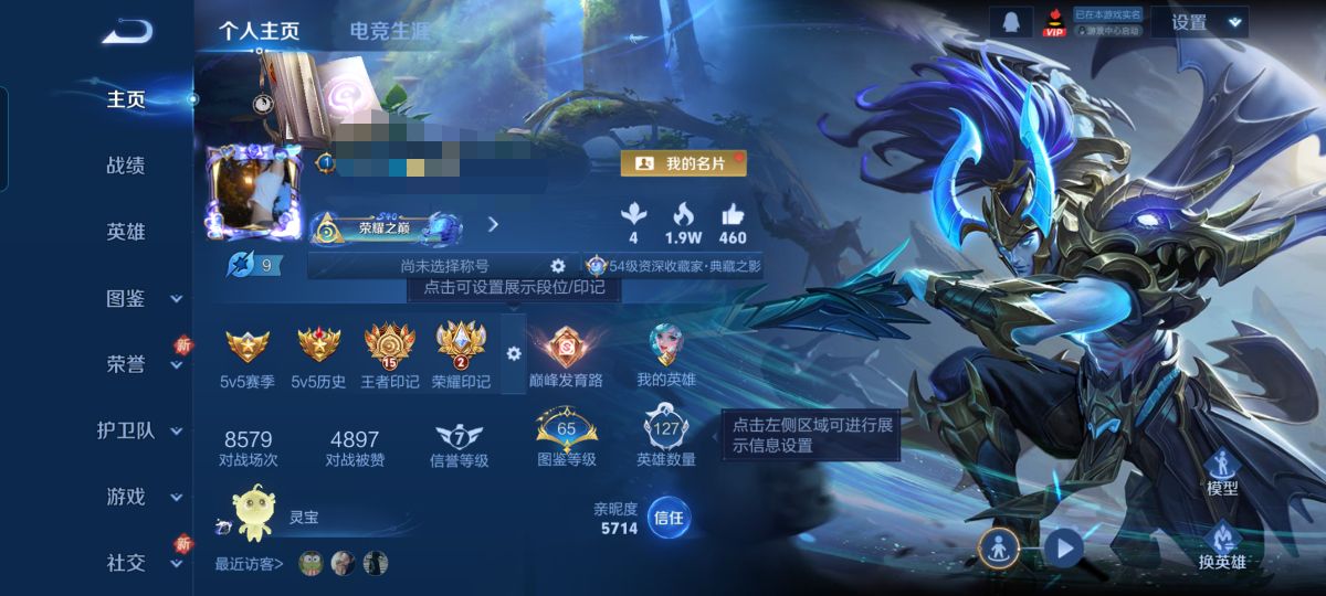 王者荣耀账号安卓QQMWZ104273【V8 1典藏 16传说 2星传说 幽冥之火 金色仲夏夜 打野22段 发育路19段