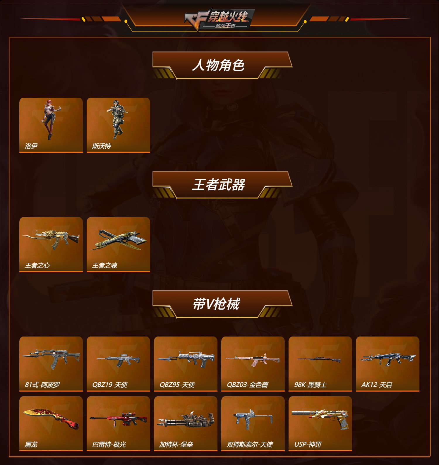 CFMQM373578枪战王者账号详情图2