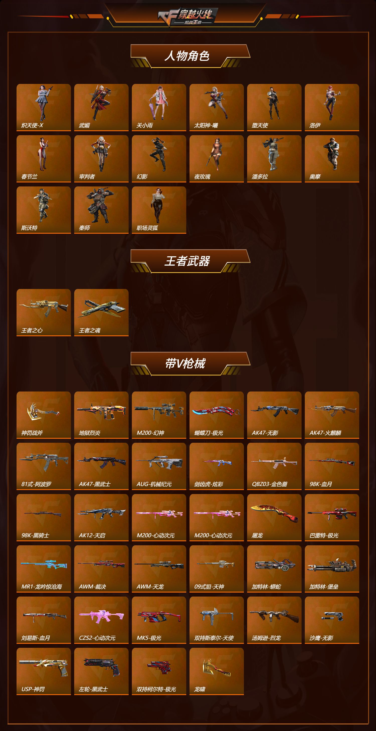 CFMQM42401枪战王者账号详情图2