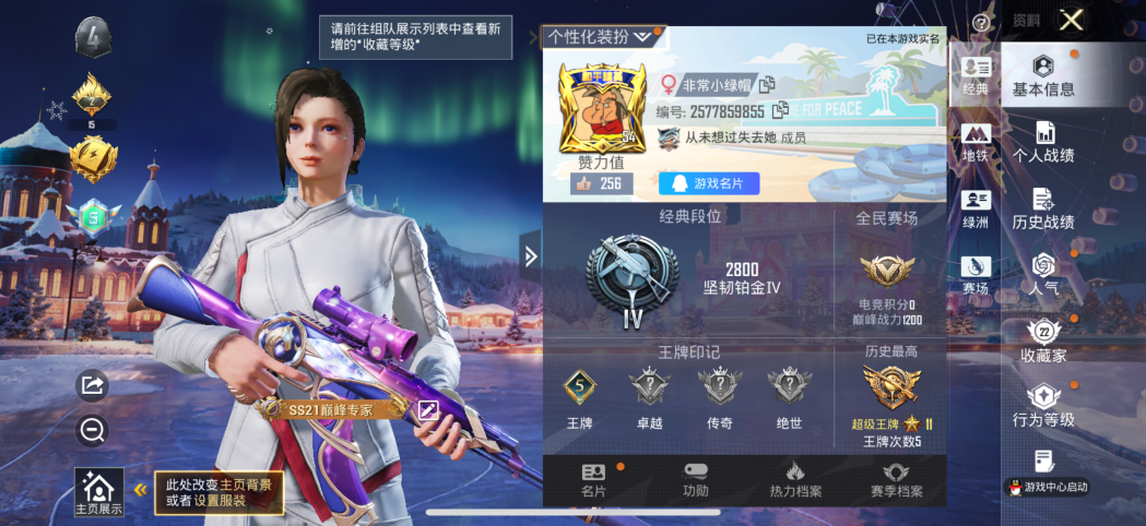 HPQM415967和平精英账号详情图2