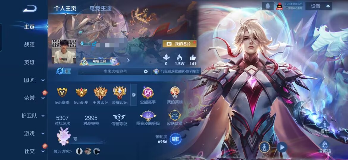 王者荣耀账号安卓QQMWZ104522【V7 215皮肤 传说11 珍品传说1 黑崎一护 典藏1 九霄神辉 星传说2 时