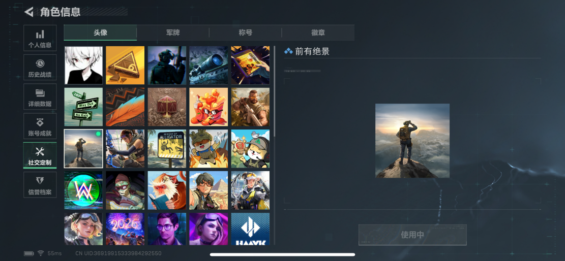 SJZQM421680三角洲行动账号详情图4