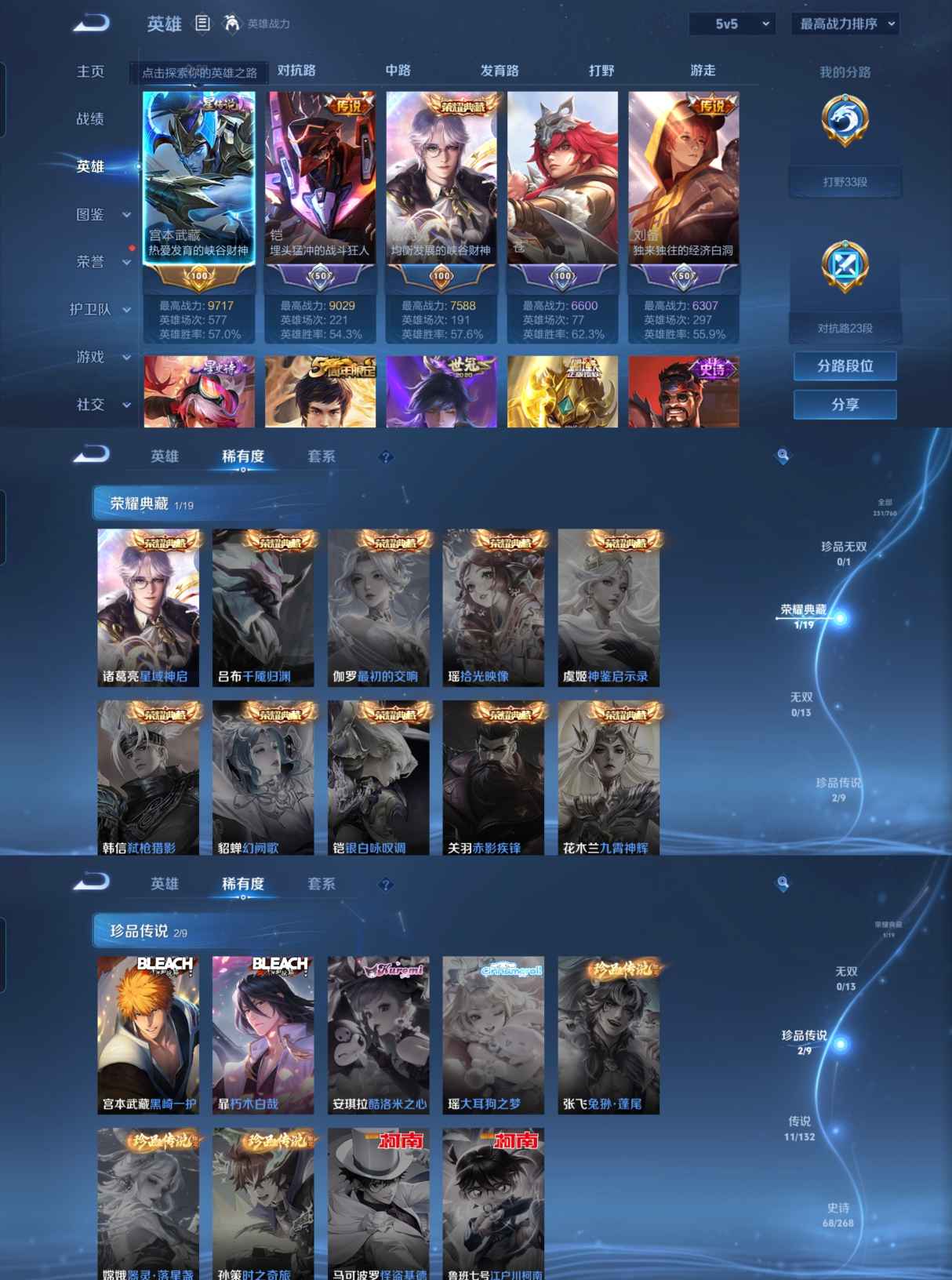 WZQM478891王者荣耀账号详情图3