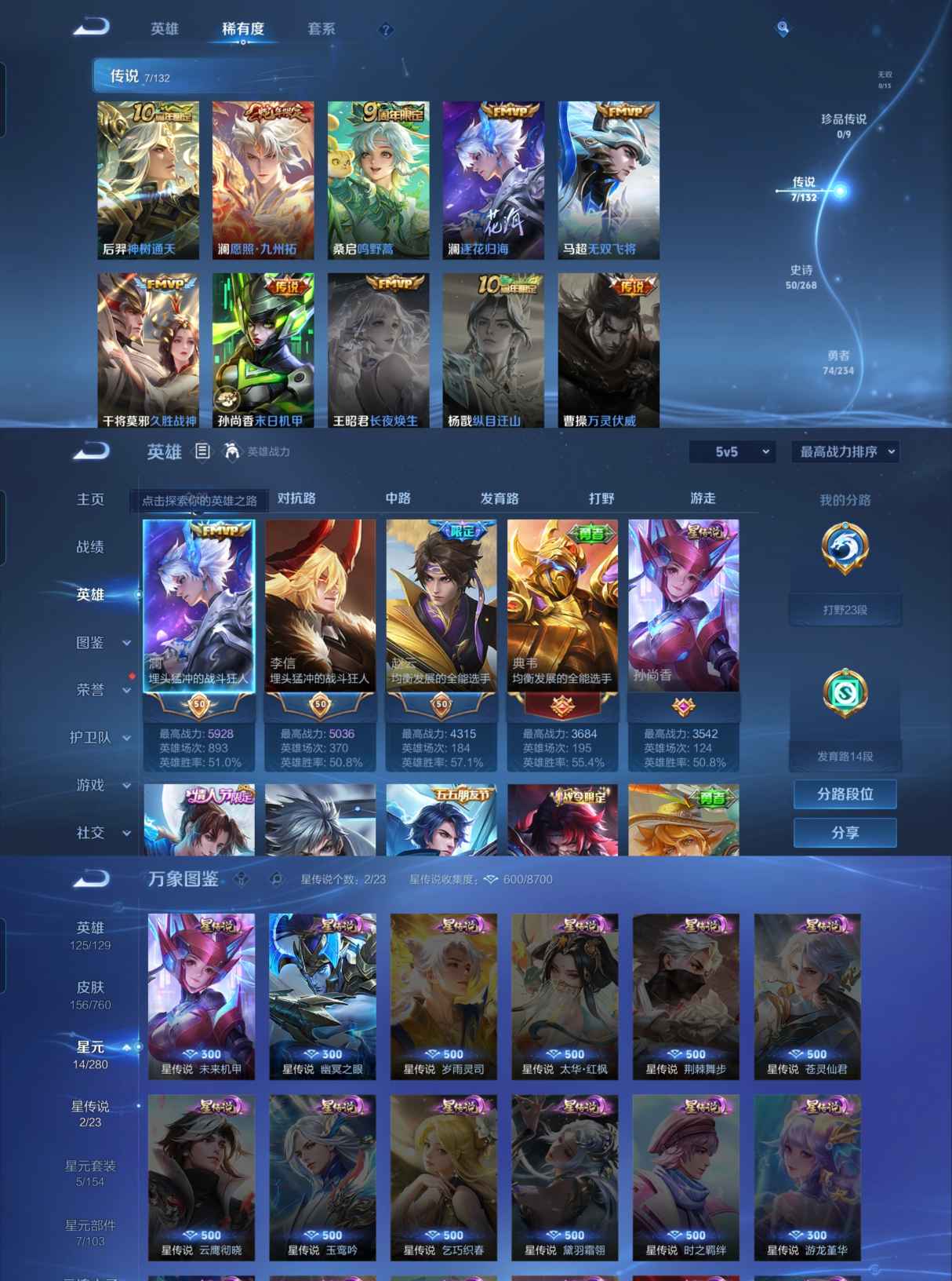 WZCMW4102938王者荣耀账号详情图2